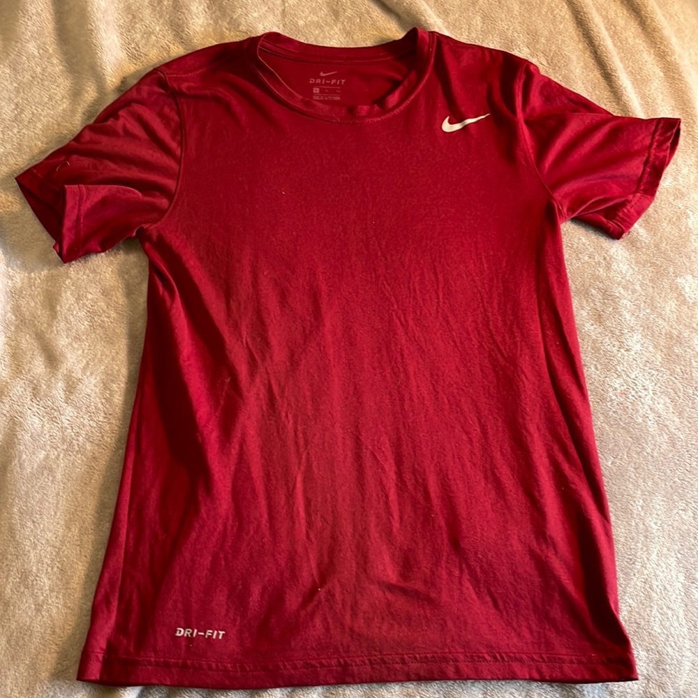 Burgundy Nike Dri-Fit T-Shirt